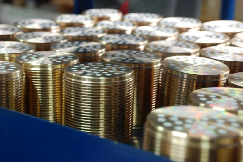 Metallkomponenter.